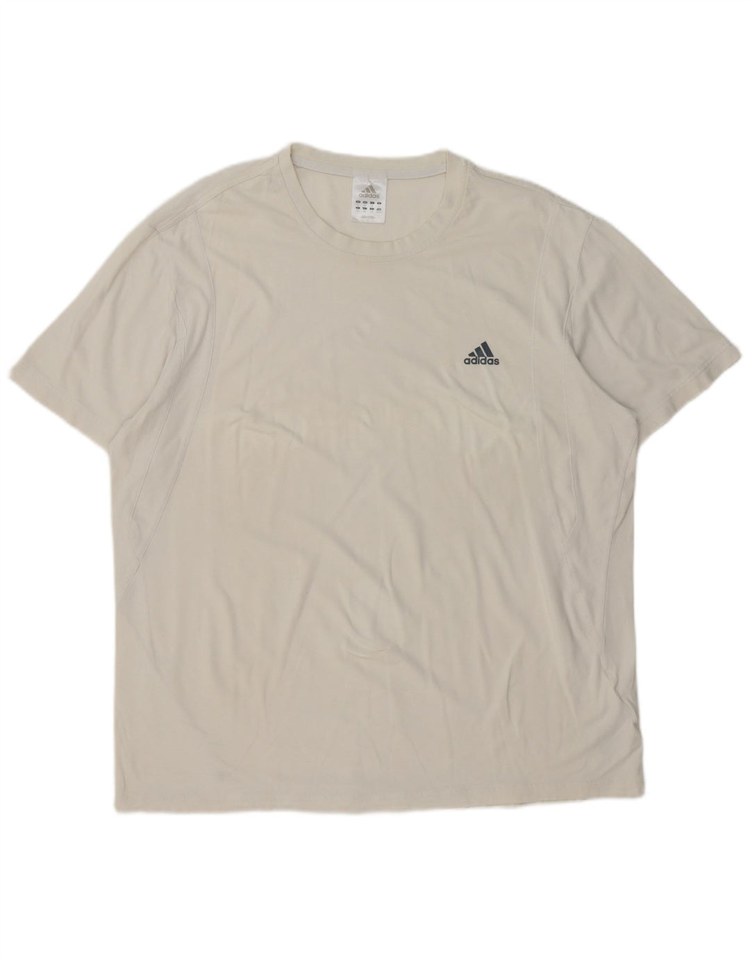 Adidas T-Shirt Homme Top 2XL Coton Blanc