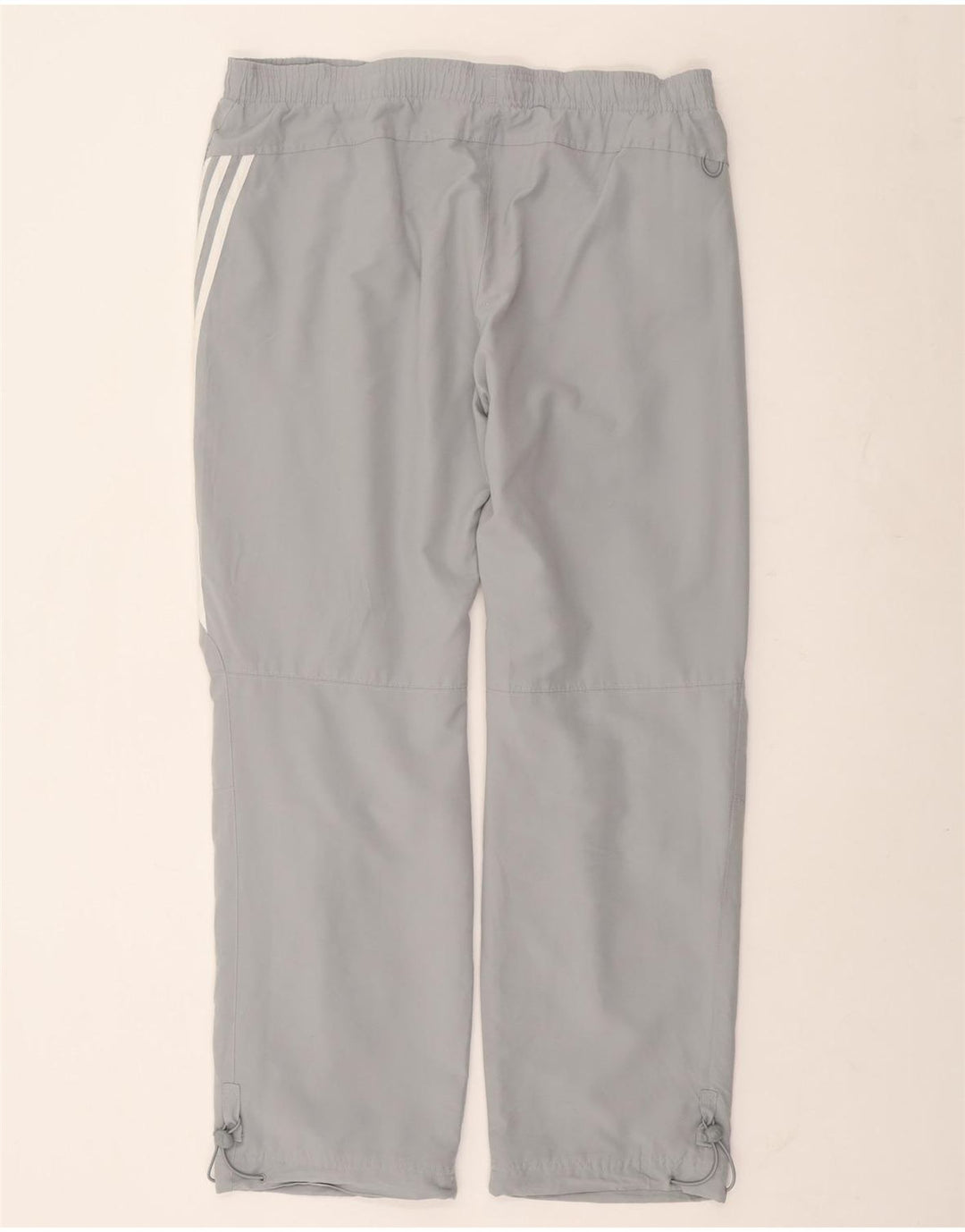 Adidas Pantalon de Survêtement Homme Gris Moyen Polyester