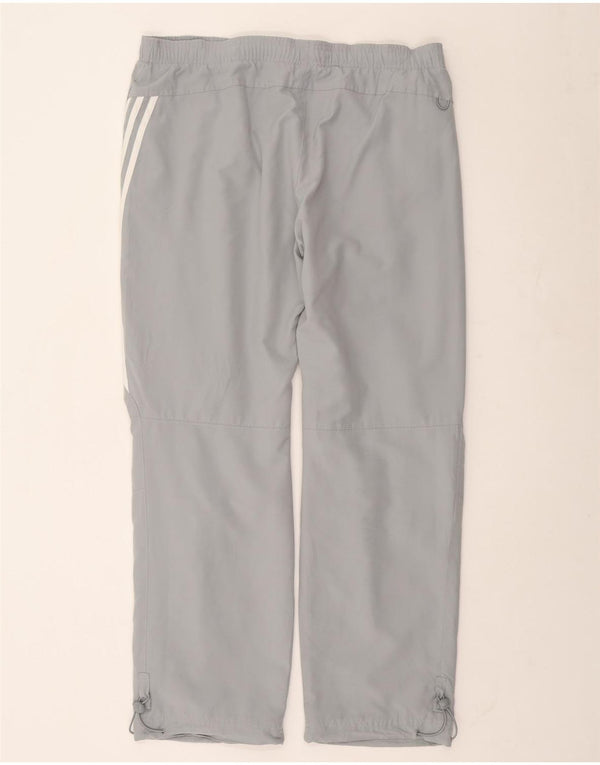 Adidas Pantalon de Survêtement Homme Gris Moyen Polyester
