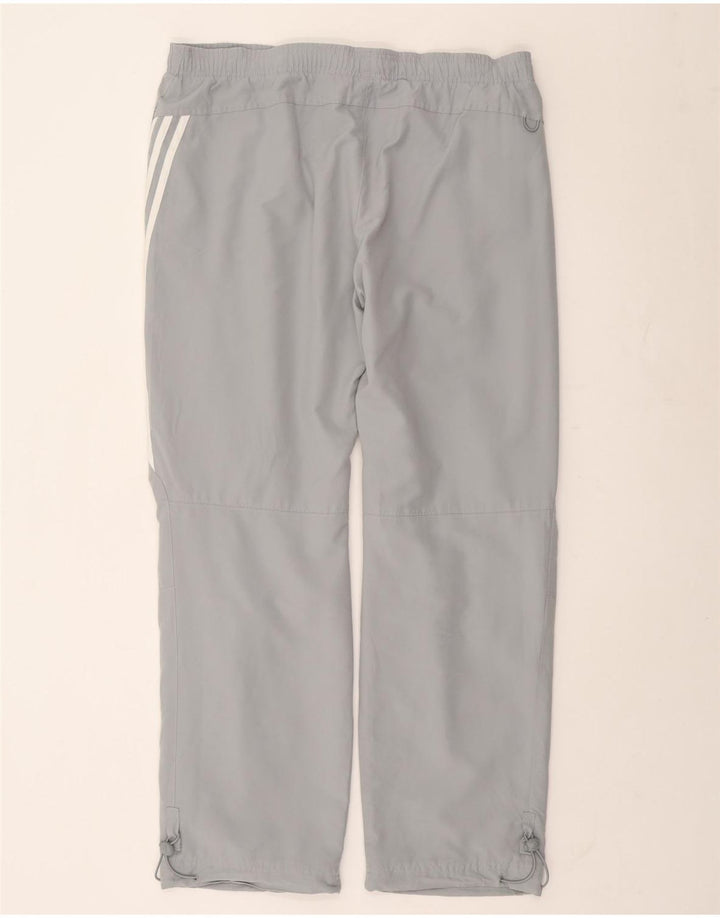 Adidas Pantalon de Survêtement Homme Gris Moyen Polyester