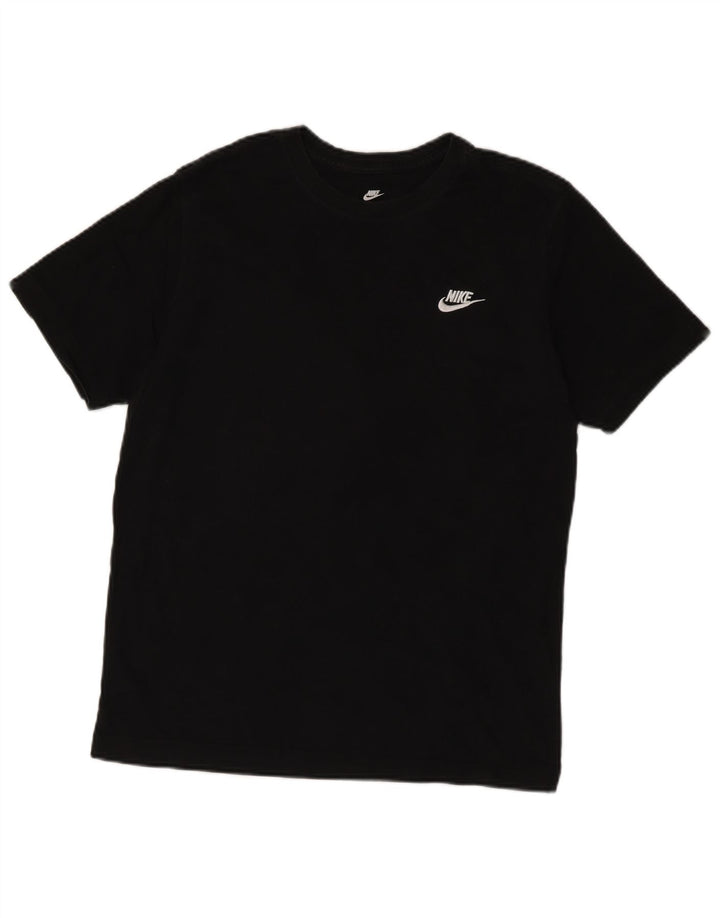 Nike T-Shirt Homme Noir Moyen Coton