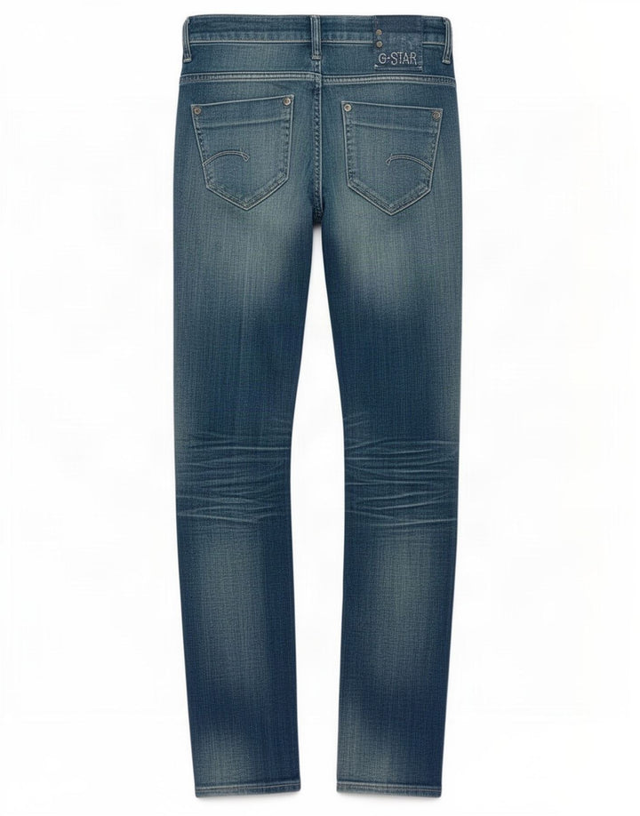G-Star Jean Slim Femme W26 L33 Bleu Coton