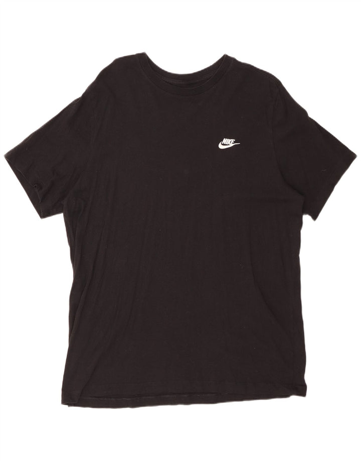 NIKE T-Shirt Homme Haut XL Noir Coton