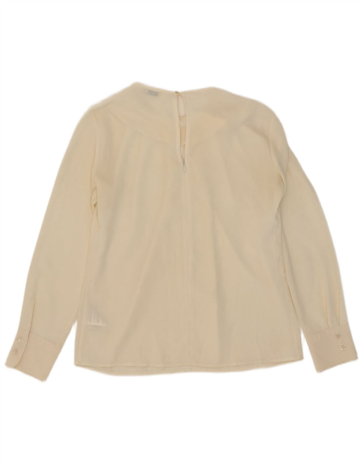 Henry Cottons Chemisier à manches longues pour femme IT 44 Blanc moyen Polyester