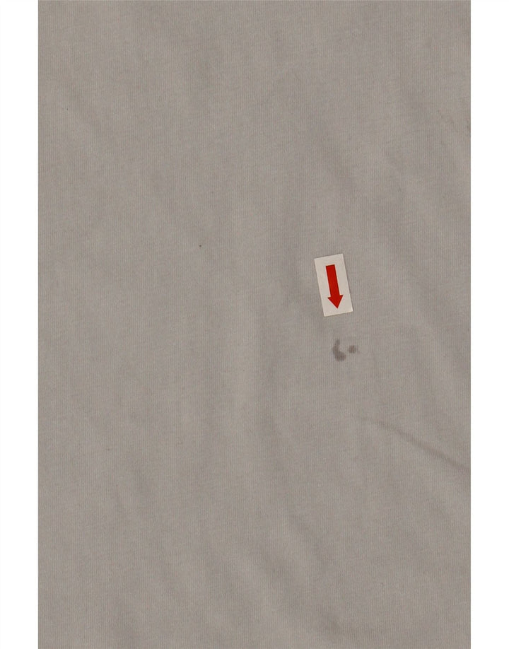The North Face T-Shirt Graphique Homme Gris Moyen Coton