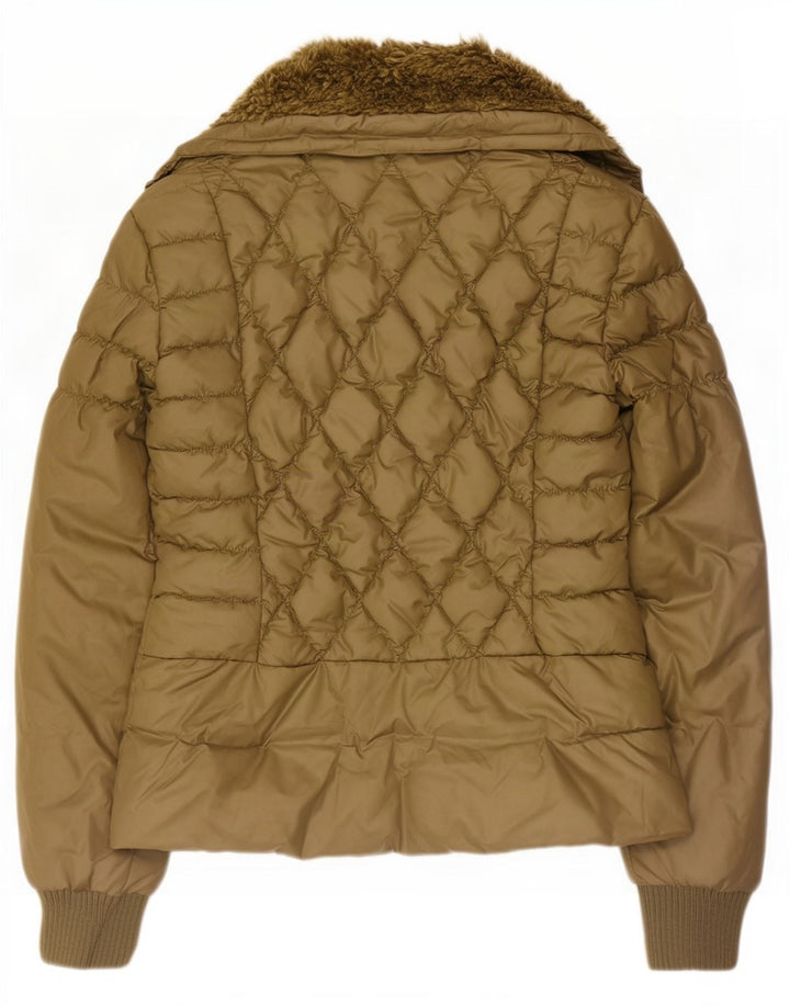 Buffalo Veste matelassée pour femme UK 12 Medium Kaki Polyester