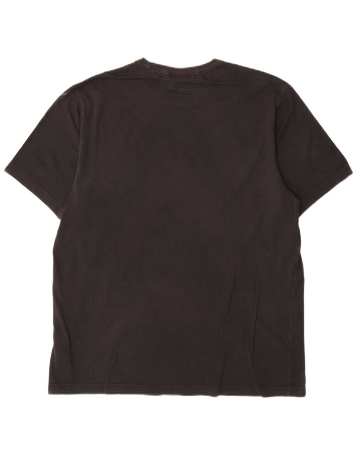 Nike T-shirt graphique pour homme en coton noir Taille L