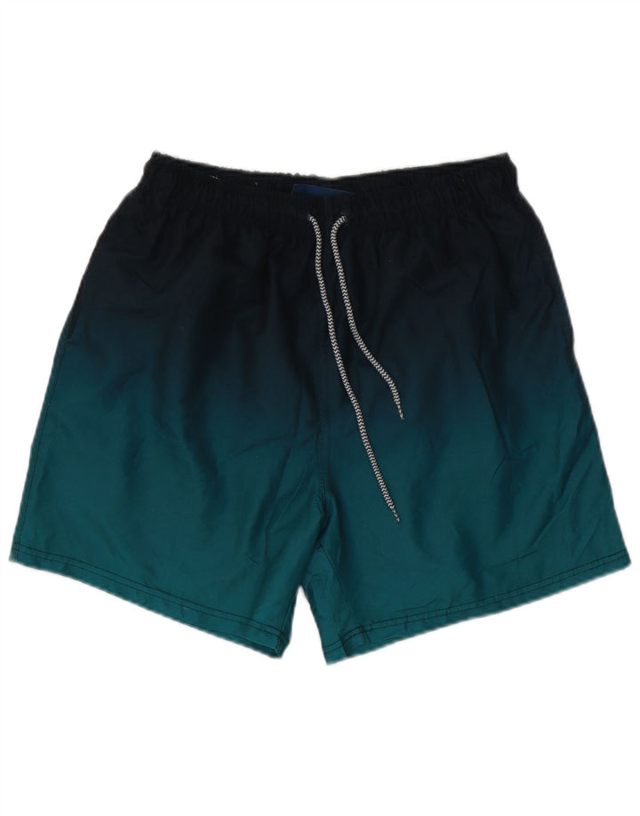 Mountain Warehouse Short de bain pour homme en polyester color block bleu moyen