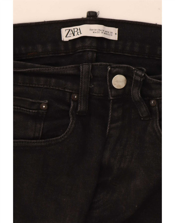 Zara Jean slim pour homme EU 38 Small W30 L30 Noir