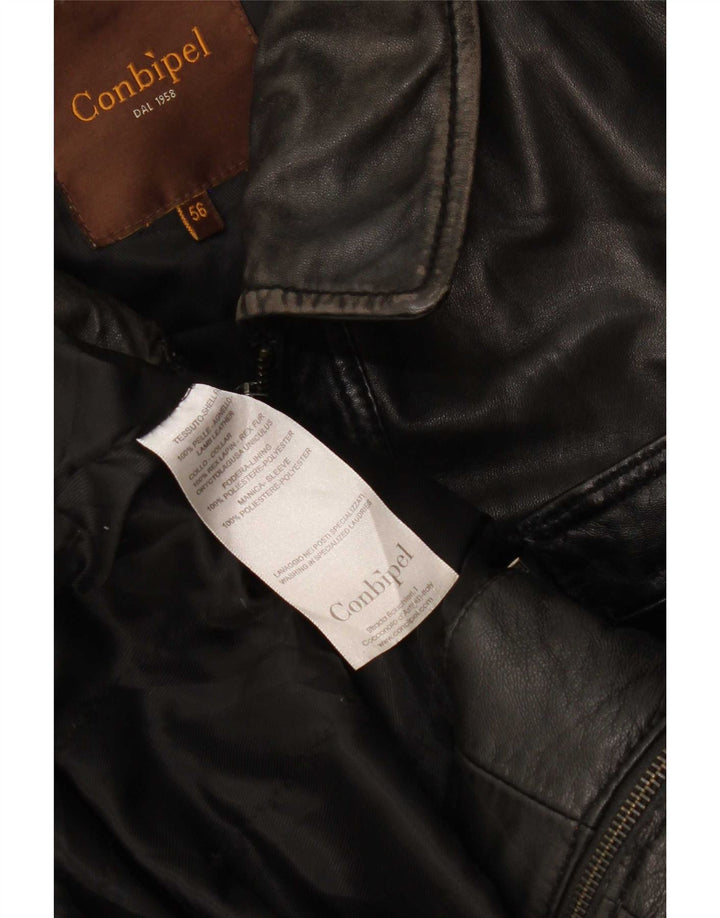 Conbipel Veste en Cuir Homme IT 56 2XL Noir