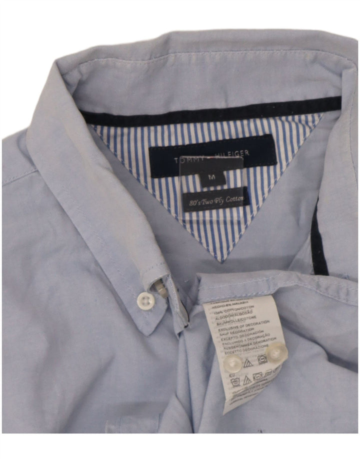 Tommy Hilfiger Chemise Homme Bleu Moyen Coton