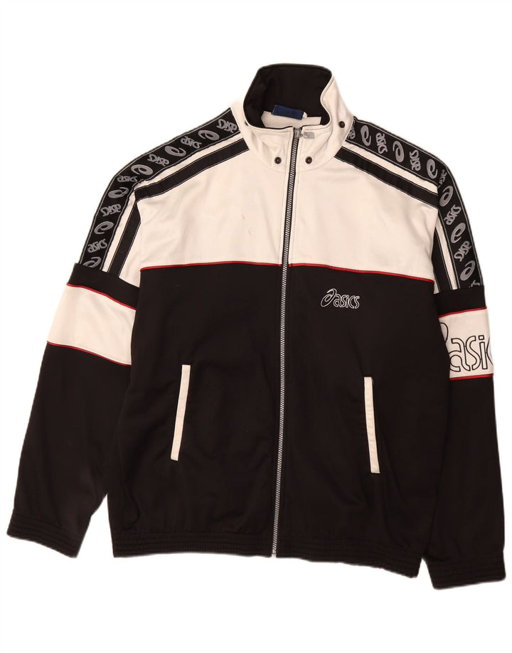 Asics Veste de Survêtement Graphique IT 50 Homme Noir Moyen Colorblock