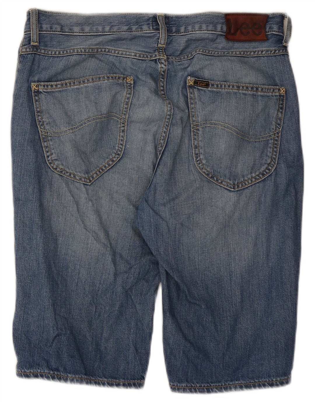 Lee Short en Jean W31 Homme Bleu Moyen Coton