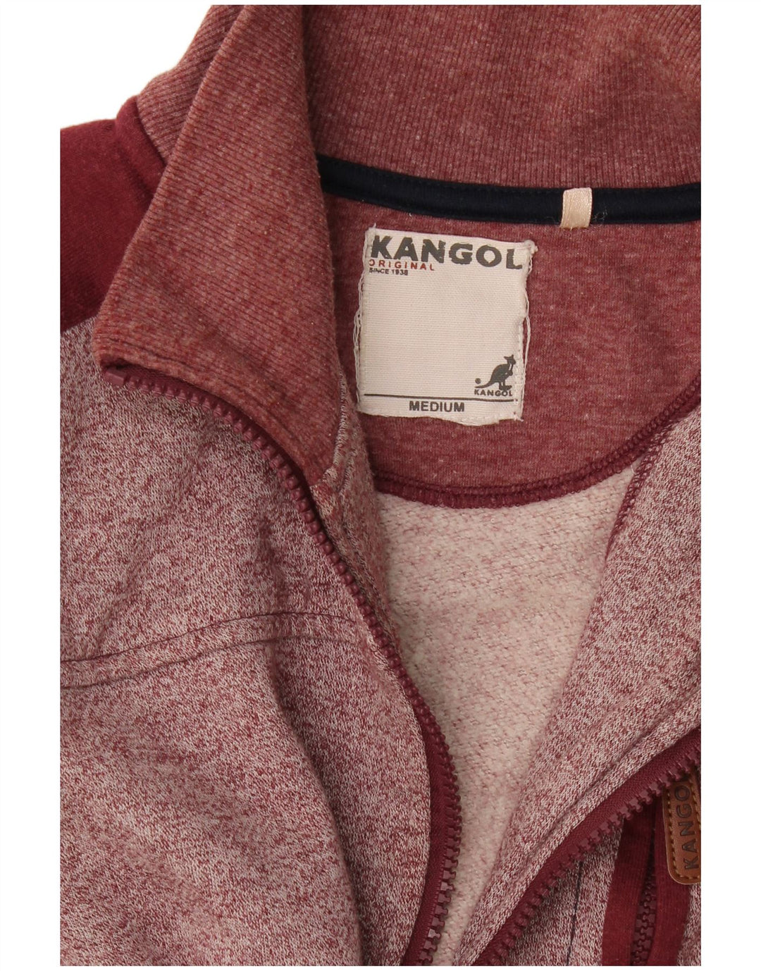 Kangol Veste De Survêtement Homme Bordeaux Moyen