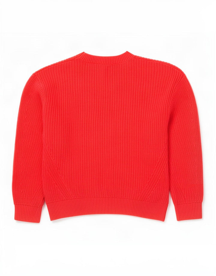 Gap Pull col rond homme petit coton rouge