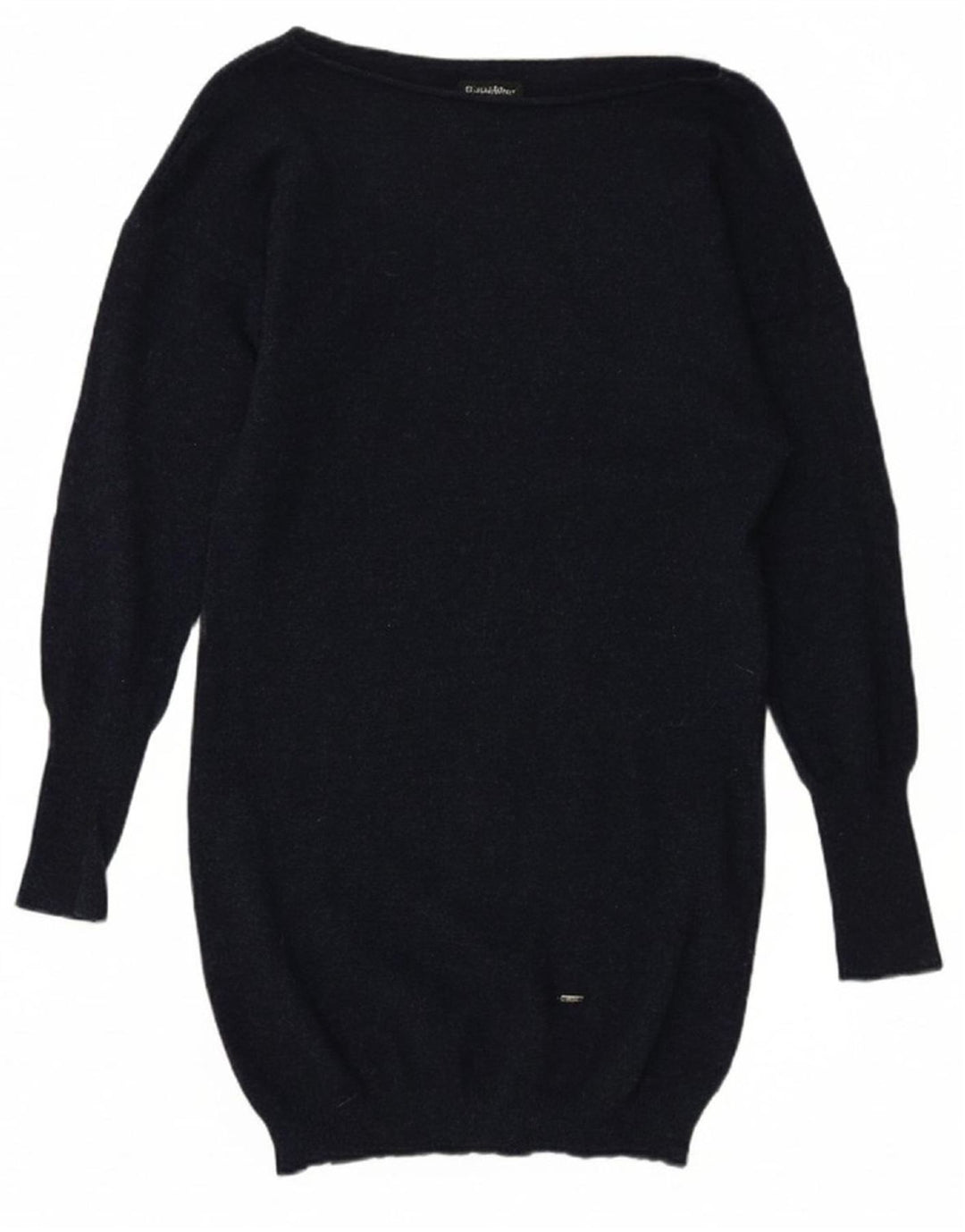 REFRIGIWEAR Womens Oversized Jumper Dress UK 10 Small Navy Blue