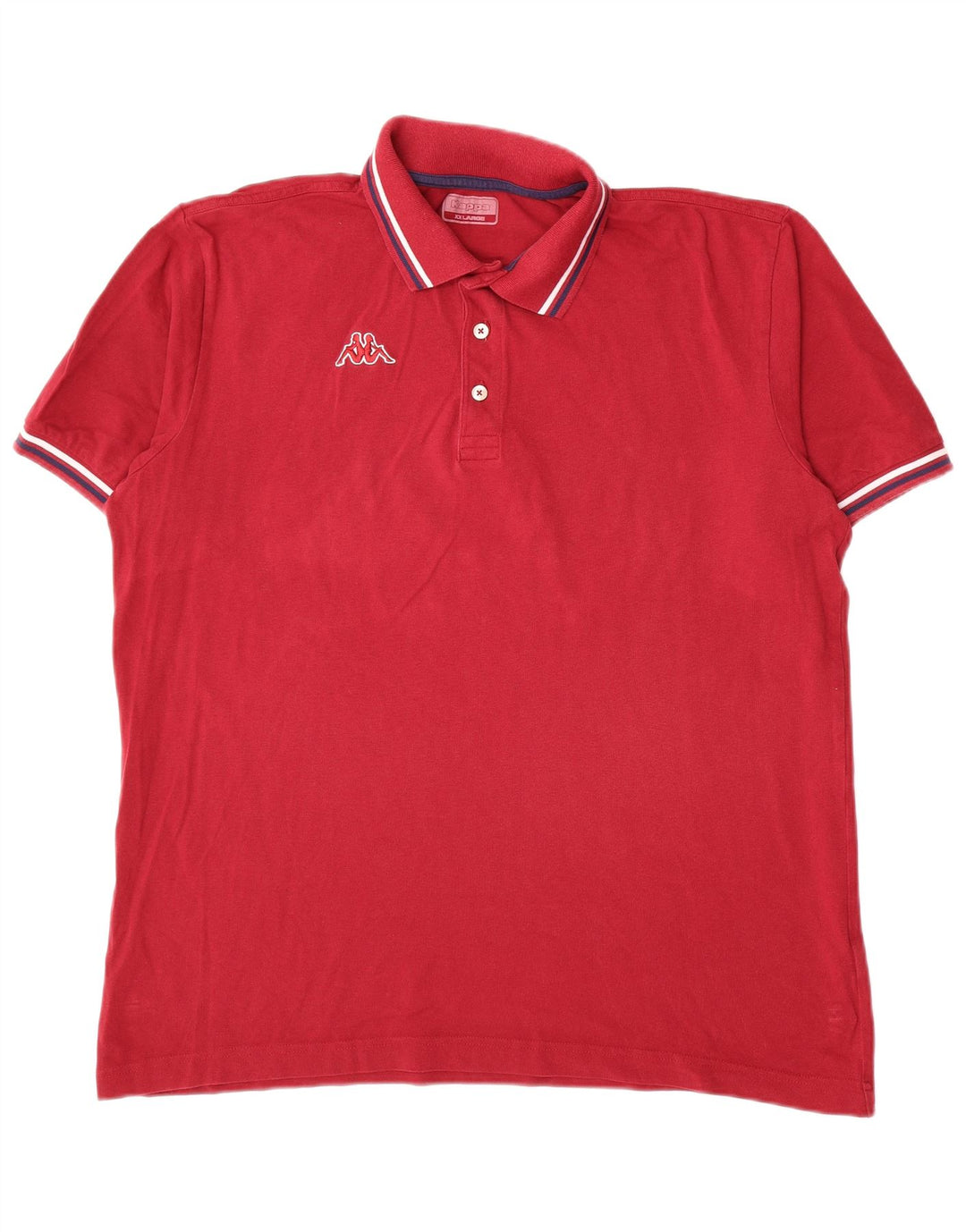 Kappa Polo Homme 2XL Rouge
