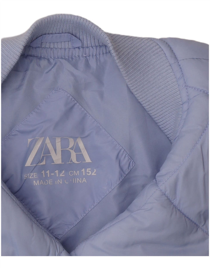 Zara Bomber matelassé fille 11-12 ans Bleu