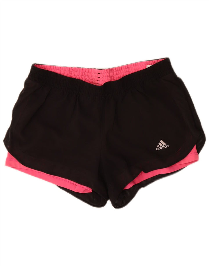 Adidas Climalite Sport Short UK 12/14 Medium Noir Polyester