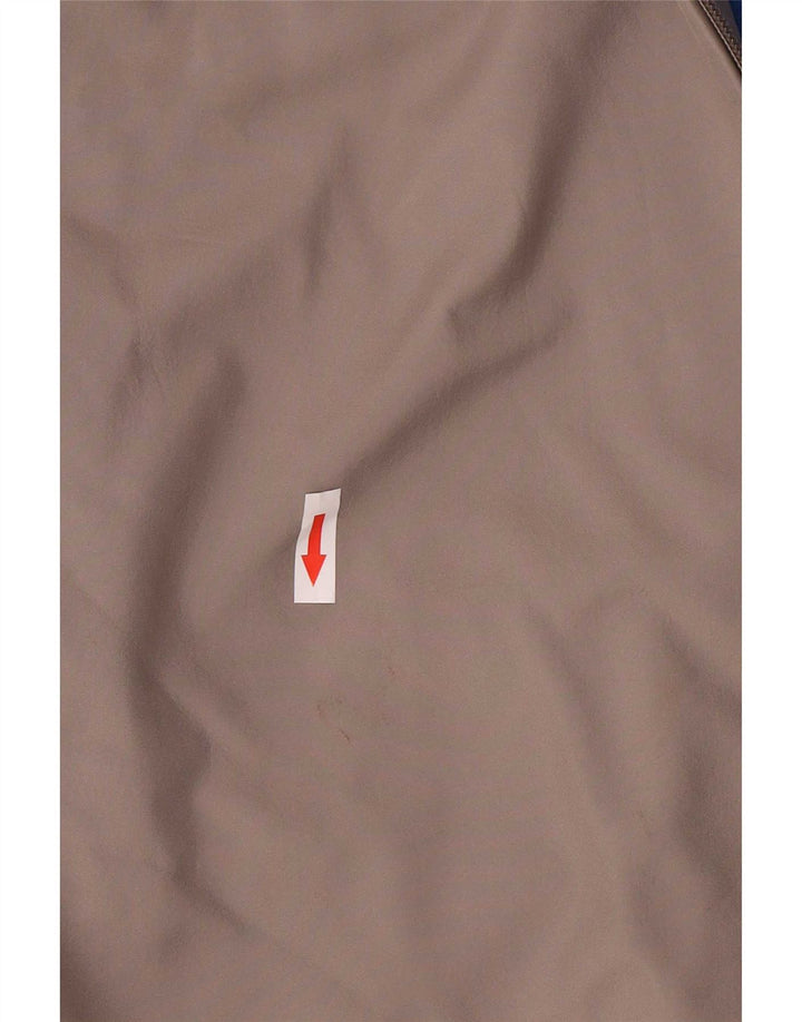 Kappa Blouson Bomber Homme UK 42 XL Gris Colorblock Polyester