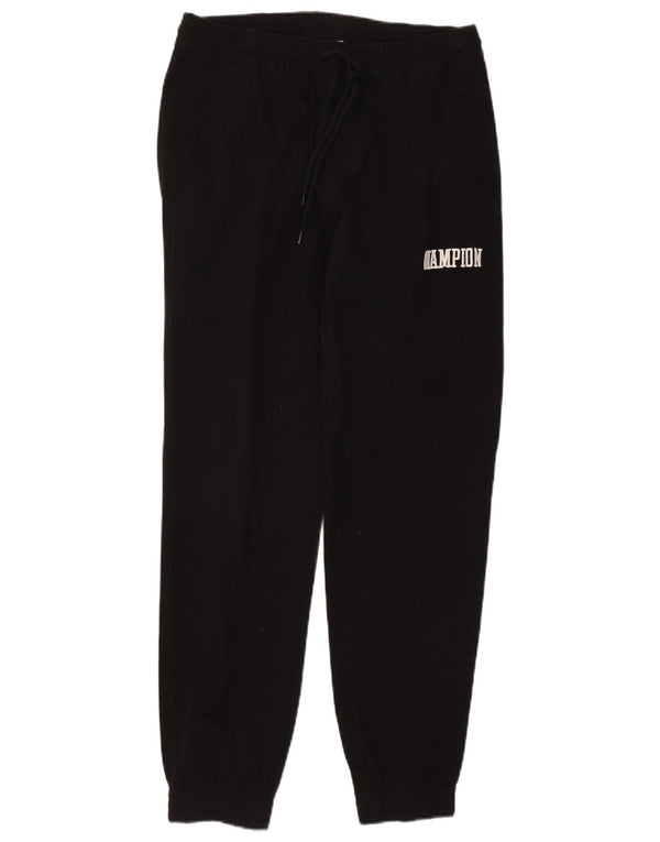 Champion Pantalon de Survêtement Graphique Homme Joggers Large Noir Coton