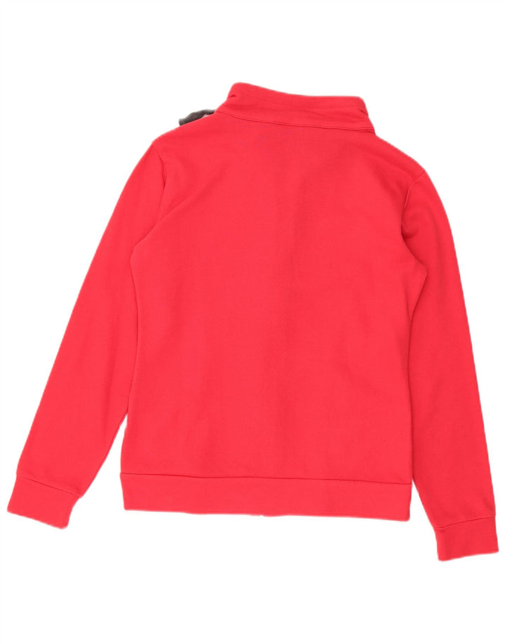Champion Veste de survêtement pour femme UK 10 Small Rouge Coton