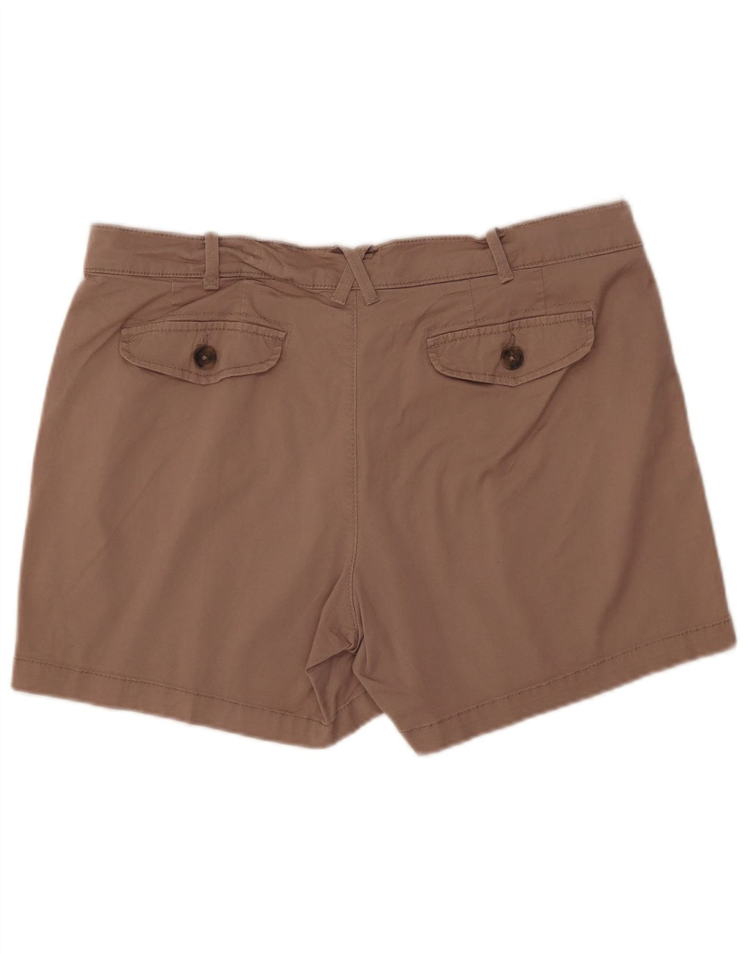 LEE Short Chino Femme US 16 2XL W38 Coton Marron