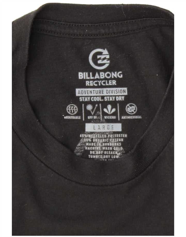 BILLABONG T-Shirt Graphique Recycler Homme Grand Noir Polyester