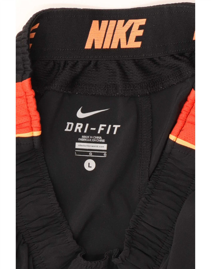 Nike Short de sport pour homme Large en polyester color block noir