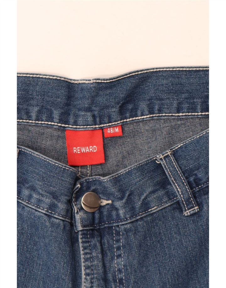 REWARD Short cargo en jean pour homme IT 48 Medium W32 Bleu marine