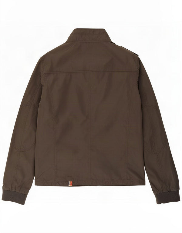 Tommy Hilfiger Veste militaire pour homme UK 38 Kaki moyen Polyester