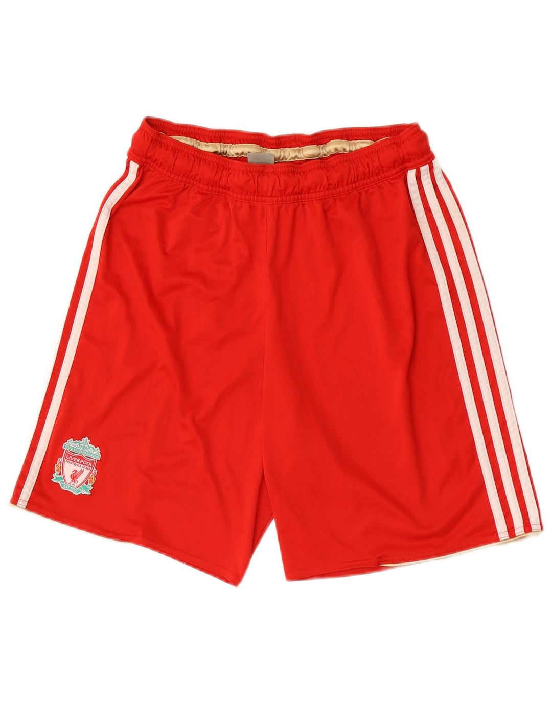 Adidas Short de Sport Liverpool Homme Rouge Moyen Polyester