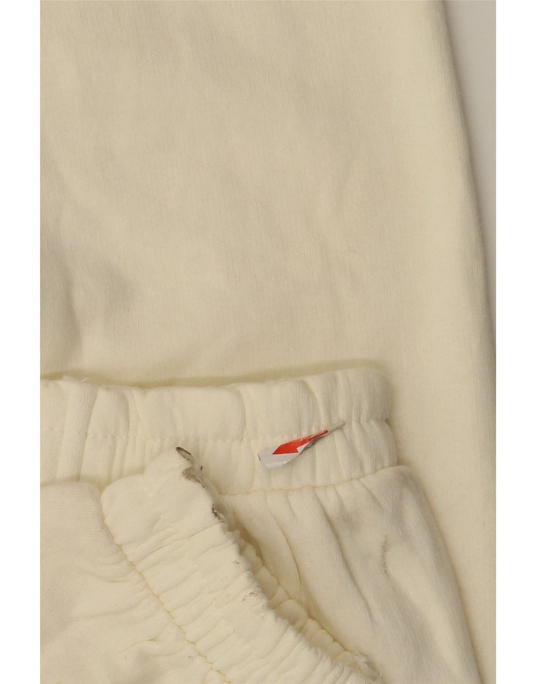 Zara Femme Pantalon De Survêtement Joggers UK 8 Small Off White Polyester