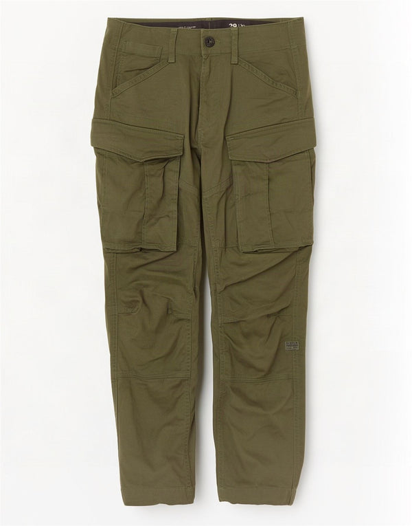 G-Star Pantalon Cargo Droit Homme W29 L30 Coton Kaki