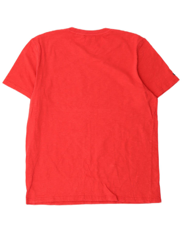 Superdry T-Shirt Homme Top XL Rouge Coton