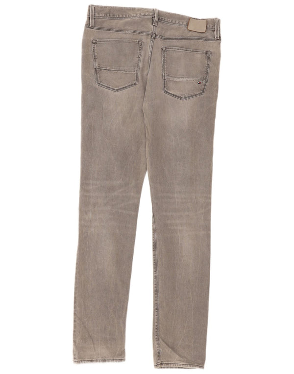 Tommy Hilfiger Jean Layton Extra Slim Homme W33 L34 Gris Coton