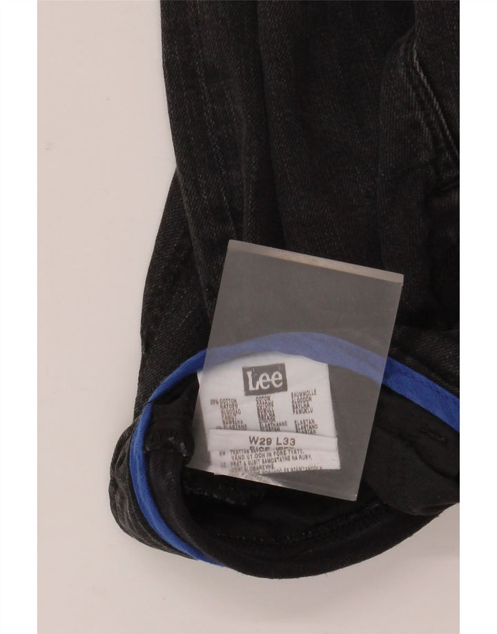 Lee Jean Droit Femme W29 L30 Coton Noir
