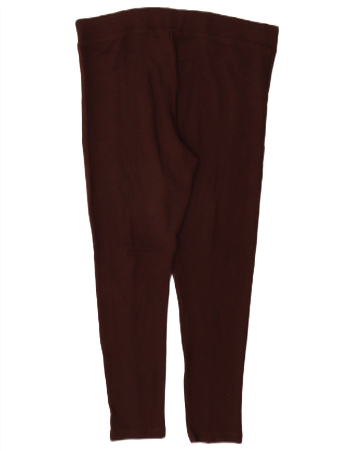 Marks & Spencer Legging court pour femme UK 12 Viscose marron moyen