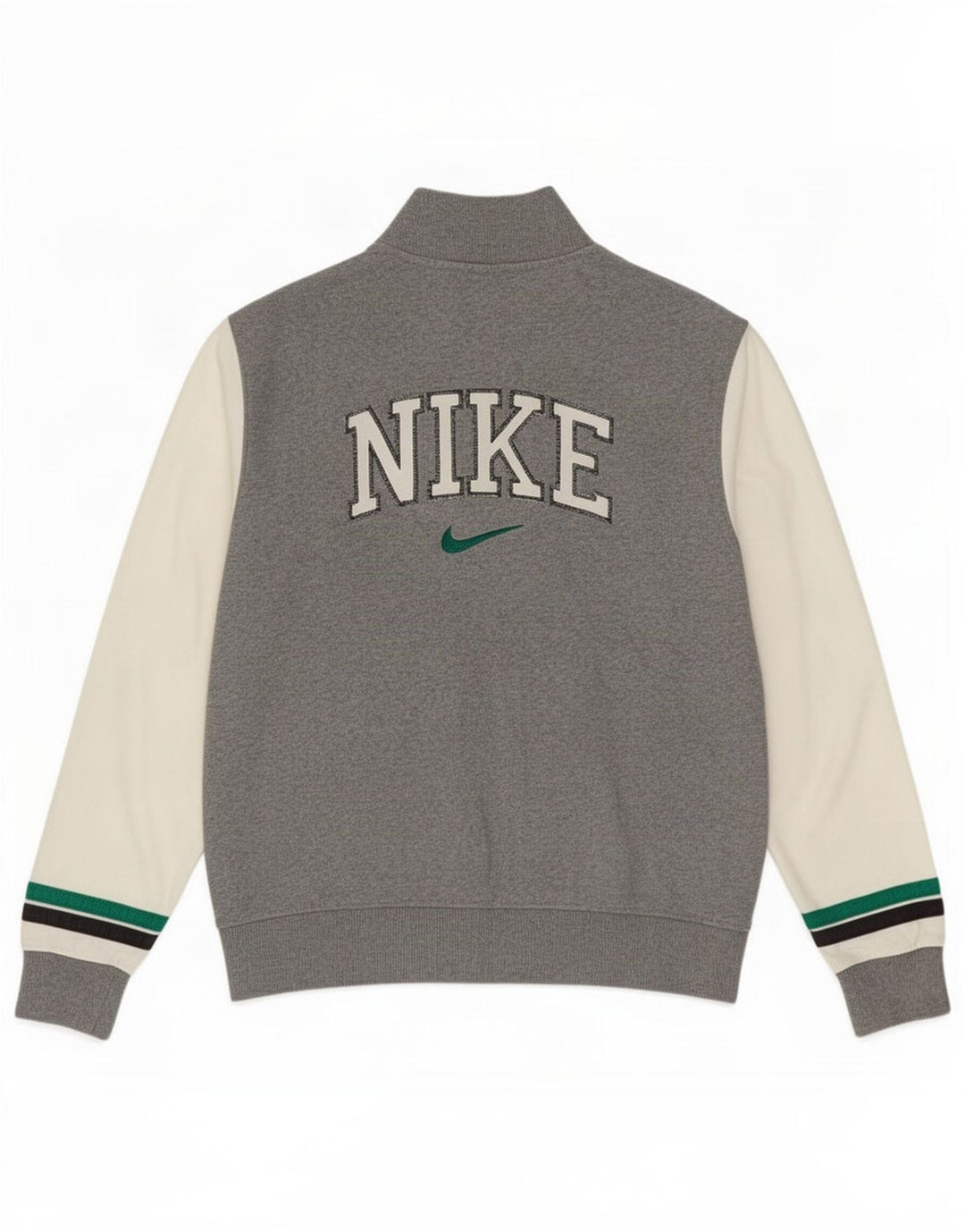 Nike Veste de survêtement graphique pour homme Taille S en coton color block Gris