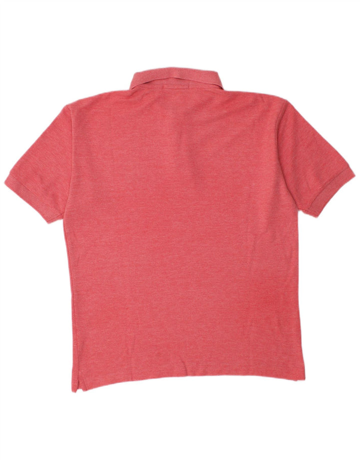 Fila Polo Homme IT 46 Petit Coton Moucheté Rouge