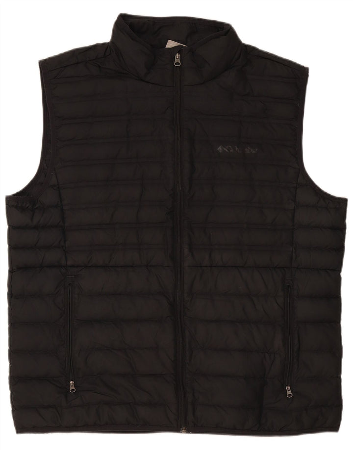 Columbia Gilet rembourré homme UK 42 XL Noir Polyester