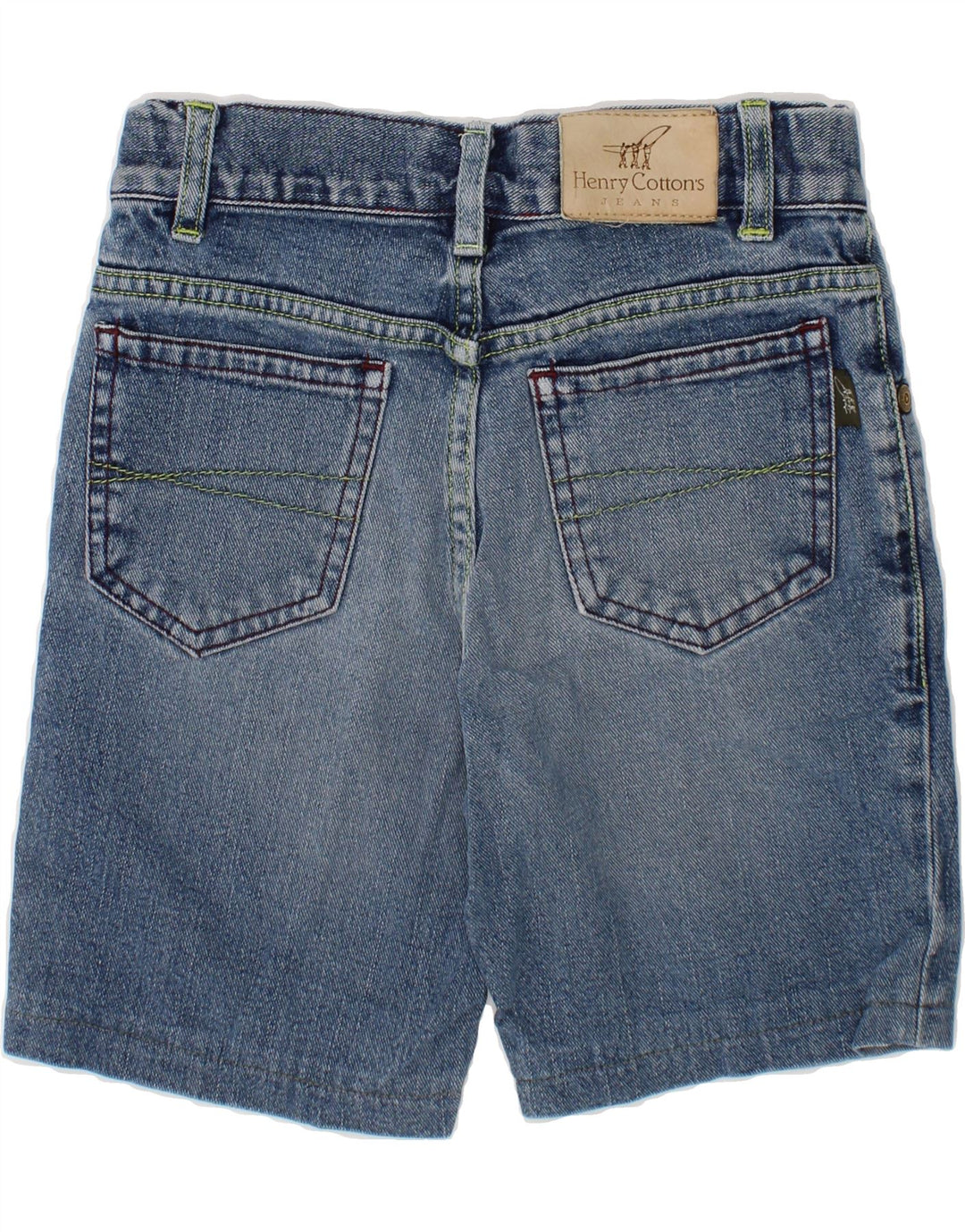 HENRY COTTONS Boys Denim Shorts 4-5 Years W20 Blue Vintage Henry Cottons and Second-Hand Henry Cottons from Messina Hembry 