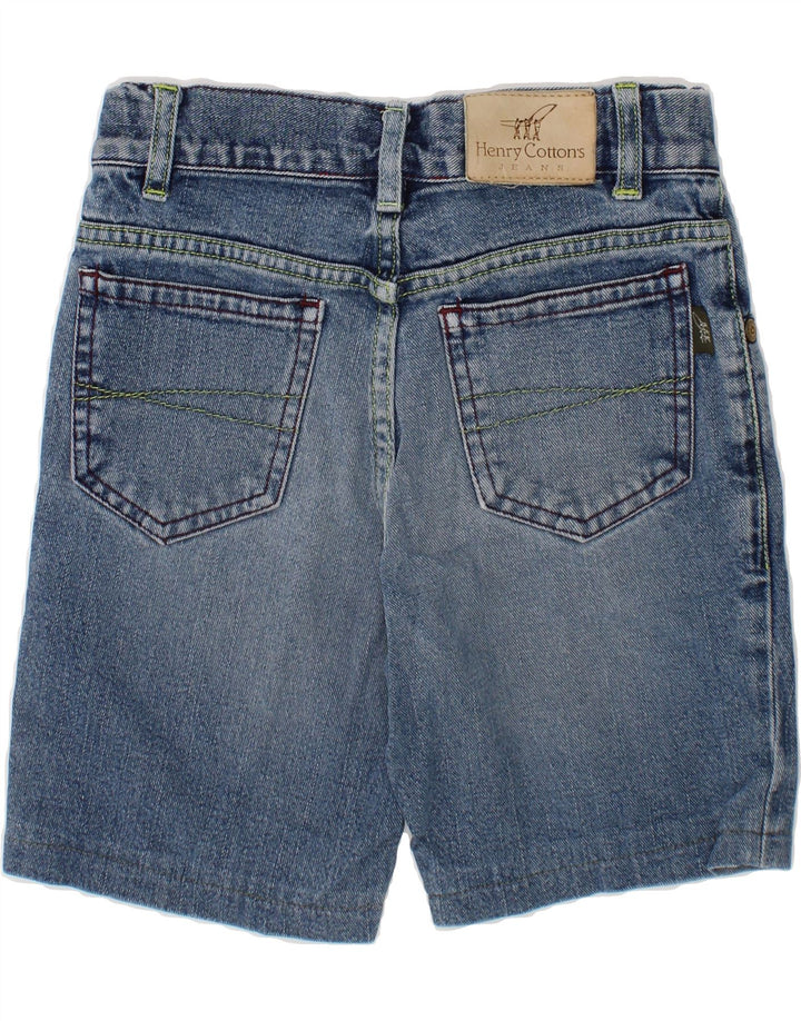 HENRY COTTONS Boys Denim Shorts 4-5 Years W20 Blue Vintage Henry Cottons and Second-Hand Henry Cottons from Messina Hembry 