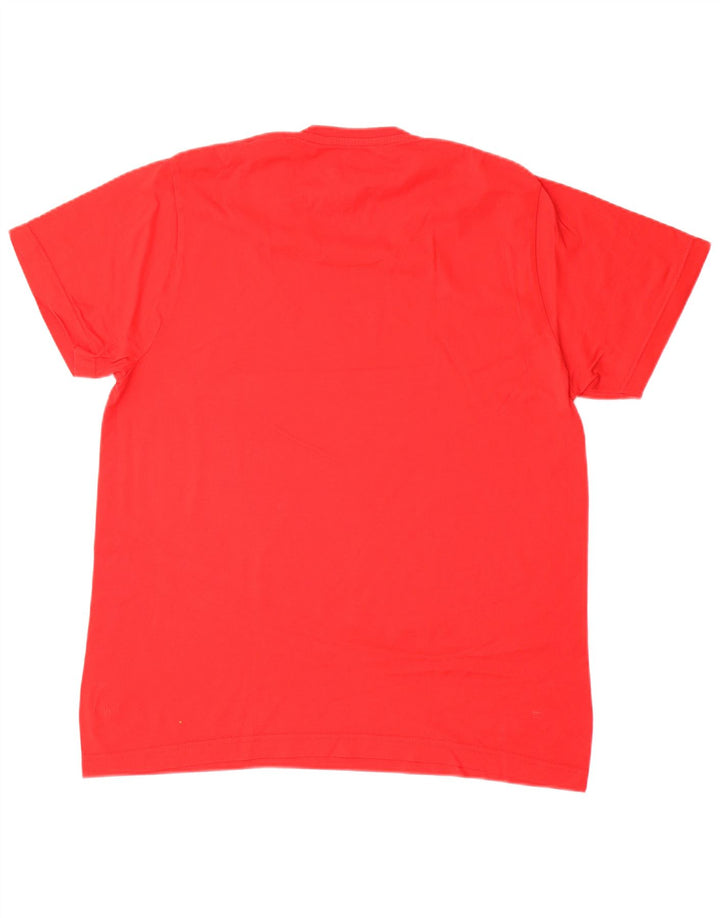 Adidas T-shirt graphique pour hommes, grand, rouge