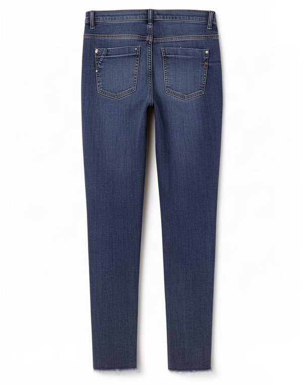Zara Jean skinny pour femme EU 38 Small W28 L28 Bleu