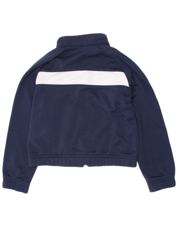 Veste de survêtement Nike pour garçon 3-4 ans XS Bleu marine Colorblock Polyester