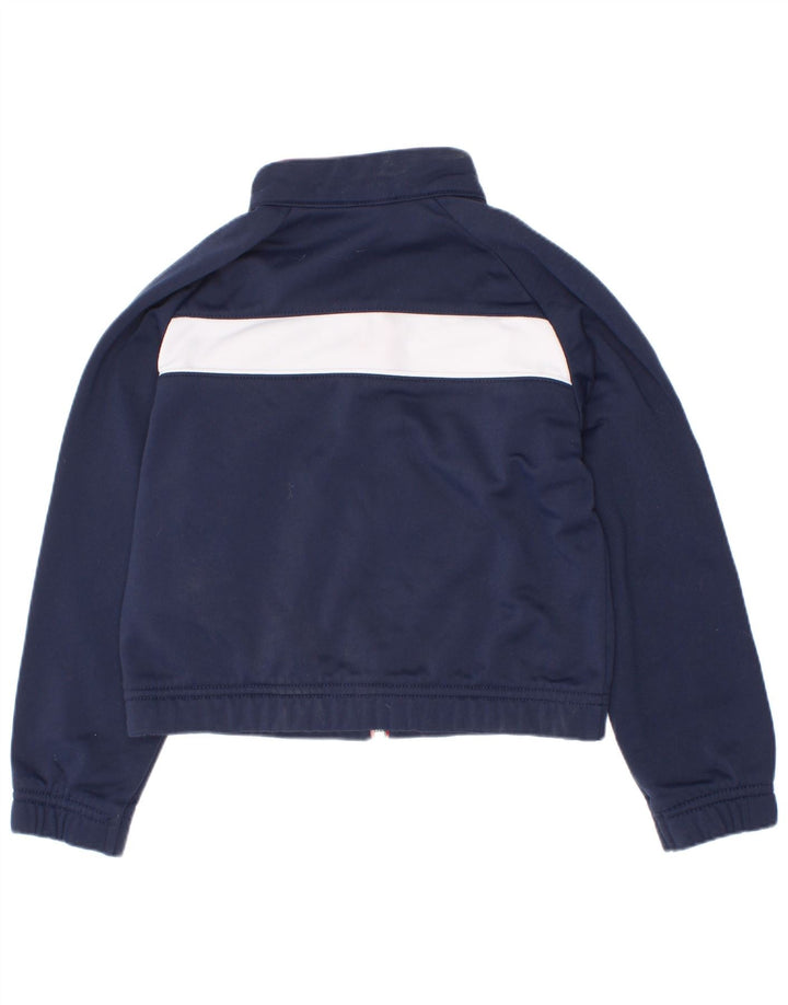 Veste de survêtement Nike pour garçon 3-4 ans XS Bleu marine Colorblock Polyester