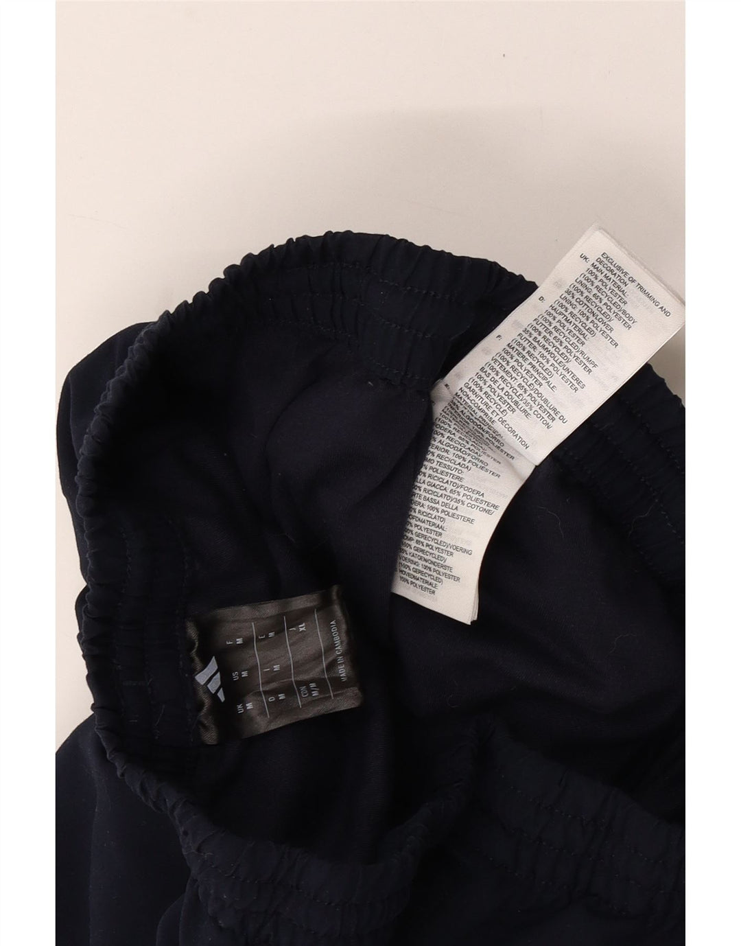 Adidas Femme UK 14 Moyen Bleu Marine Polyester