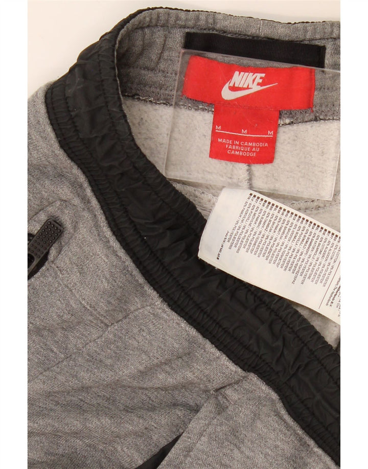 NIKE Pantalon de survêtement pour homme en coton gris moyen