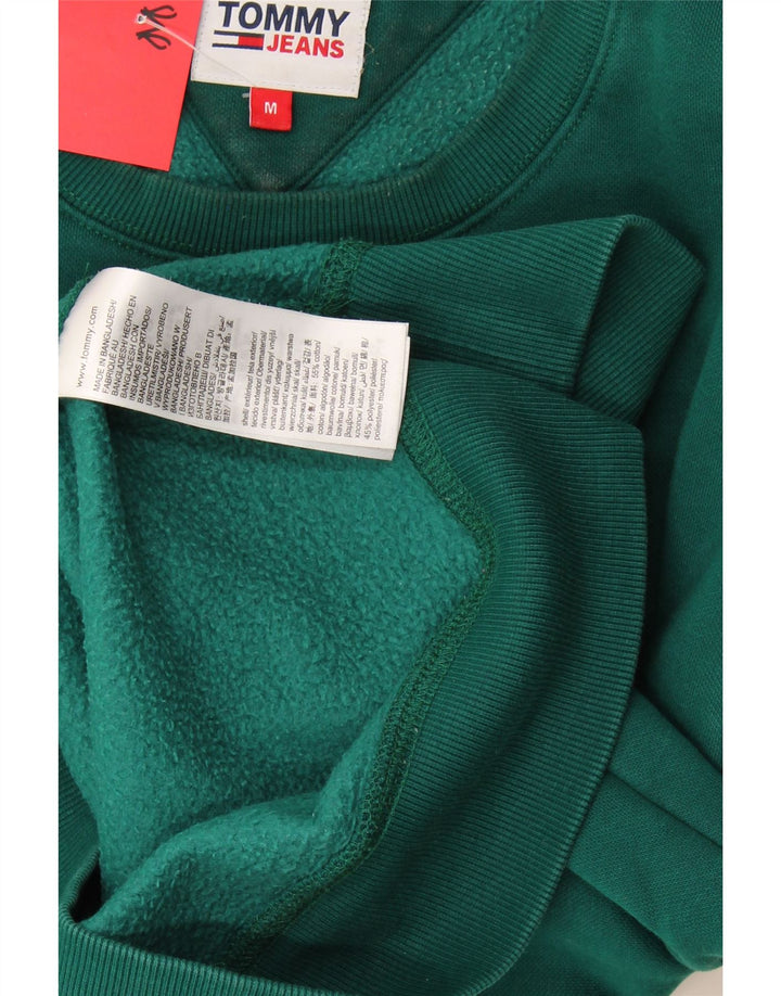 Tommy Hilfiger Sweat-Shirt Homme Vert Moyen Coton